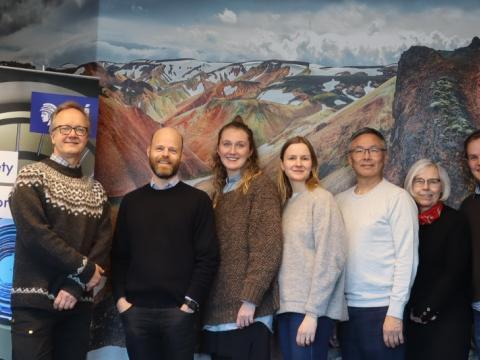 Þáttakendur í verkefninu Arctic Guides Safety Education Collaboration